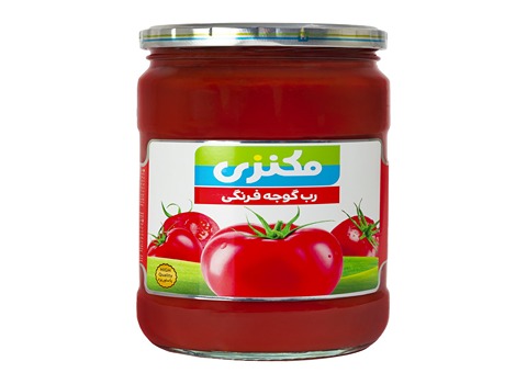 خرید رب گوجه فرنگی شیشه ای مکنزی + قیمت فروش استثنایی